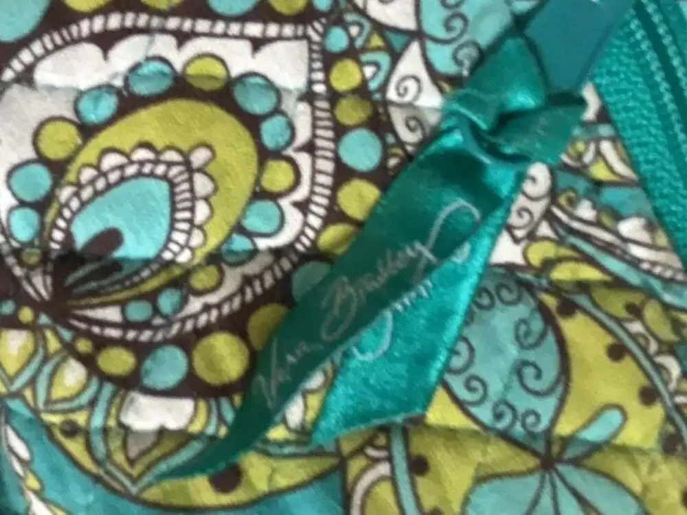 Vera Bradley retired peacock print wallet